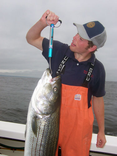 Charter fishing trips in Newburyport